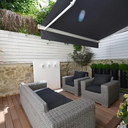Le Jardin De Rochegrosse Frühstückspension Levallois-Perret